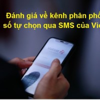 Đánh giá về kênh phân phối vé số tự chọn qua SMS của Vietlott